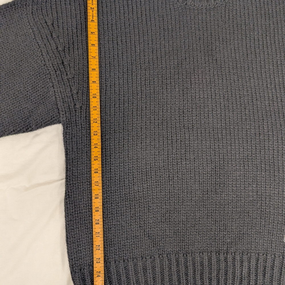 The Kooples Charcoal Crewneck Sweater - Picture 4 of 8